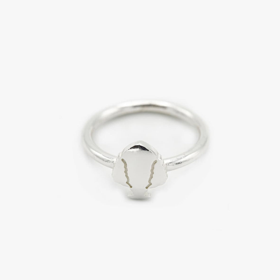 Anello Pumo Piatto - Argento