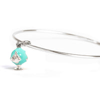 Bangle con Charm Smalto