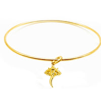 Bangle con Charm Gold