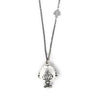 Collana Rolò con Pendente Pumo - Argento