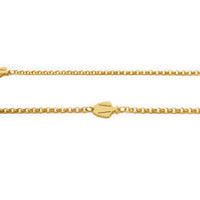 Collana Rolò Sei Pumi - Oro
