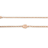 Collana Rolò Sei Pumi - Oro Rosa