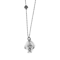 Collana Rosario con Pendente - Argento