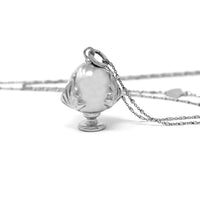 Collana Rosario con Pendente - Argento