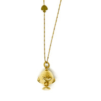 Collana Rosario con Pendente Pumo - Oro