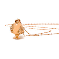 Collana Rosario con Pendente Pumo - Oro Rosa