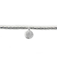 Bracciale Sfere con Pendente Moneta #restoinpuglia