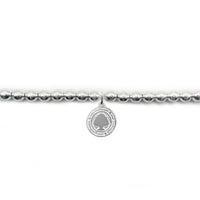 Bracciale Sfere con Pendente Moneta #restoinpuglia