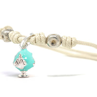 Bracciale Cordino - Pumo Turchese