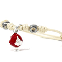 Bracciale Cordino - Pumo Rosso