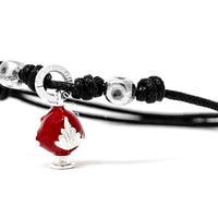 Bracciale Cordino - Pumo Rosso