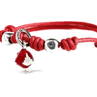 Bracciale Cordino - Pumo Rosso