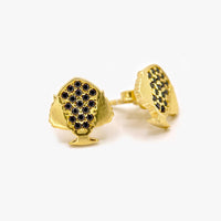 Orecchini Pumo Zirconi - Oro