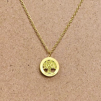 Girocollo Ulivo - Oro