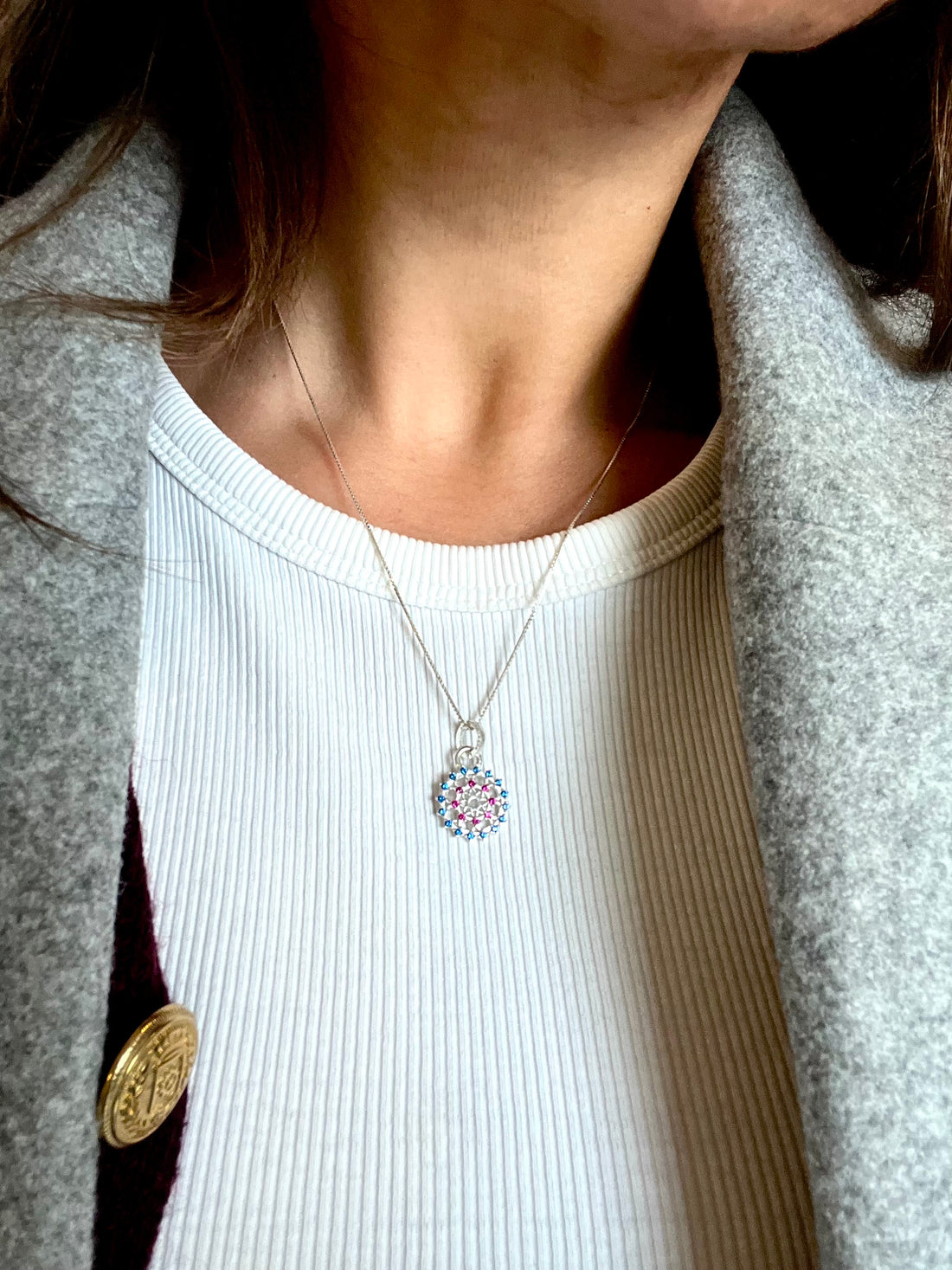 Pendente Luminaria Small - Blu